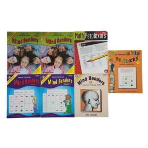 Mind Benders Level 1 2 3 4 A4 Critical Thinking Company Homeschool Grades K-6
